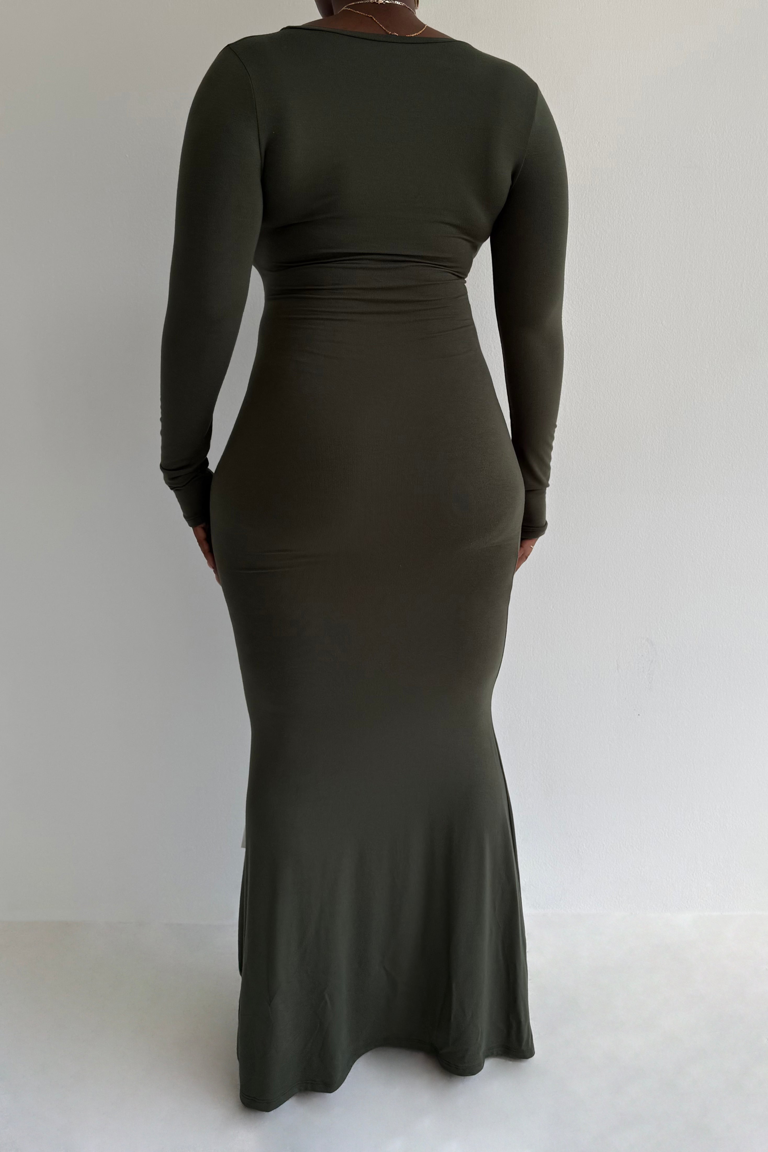 Mattie Dress (Basil)