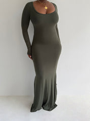 Mattie Dress (Basil)