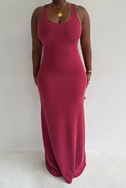RyRee Dress (Maroon)