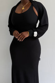 Simone Shrug (Jet Black)