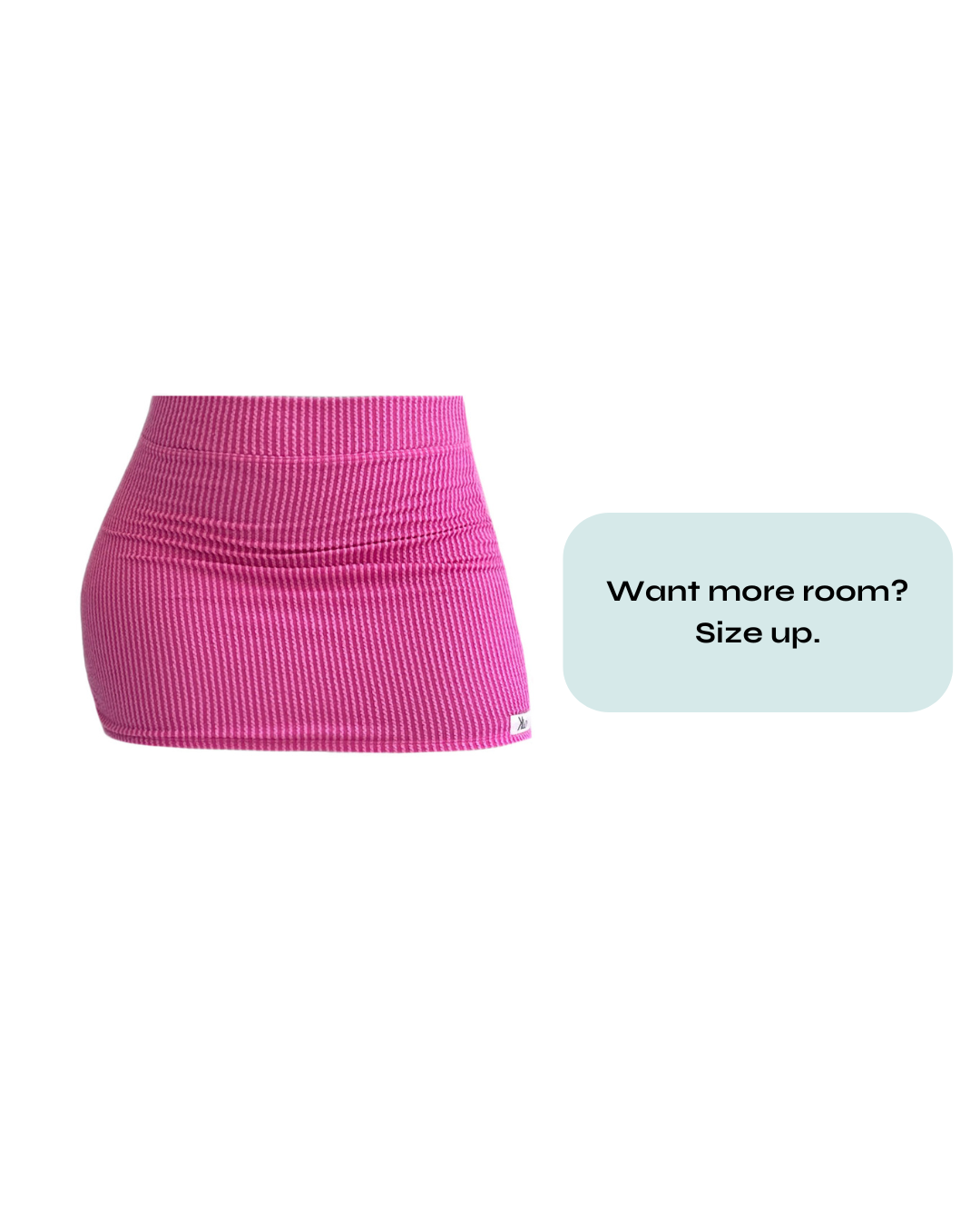 Linny Micro Mini Skirt (Fuchsia)
