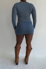Moni T-Shirt (Soft Denim)