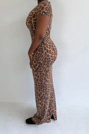 Deni Dress (Leopard)