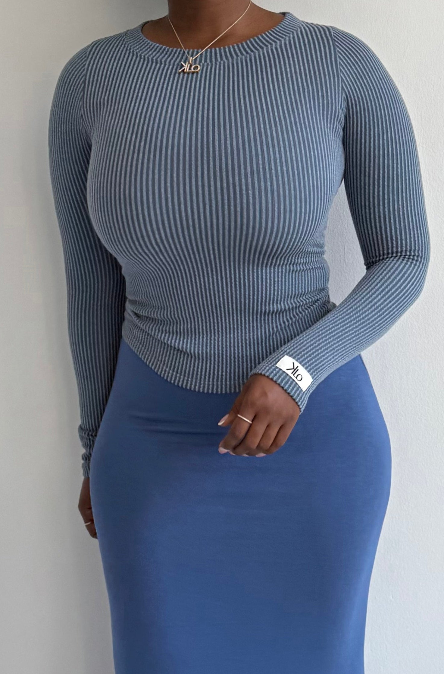 Moni T-Shirt (Soft Denim)