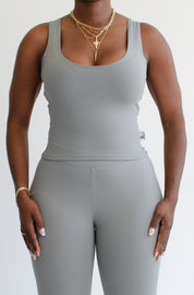 Leyah Tank Top (Cool Grey)