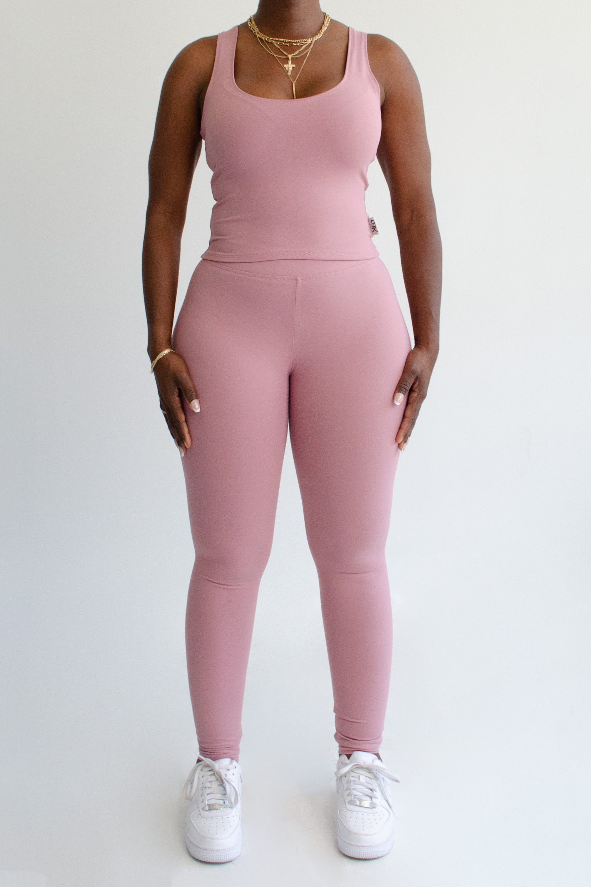 Leyah Tank Top (Pink Rose)