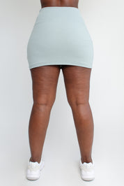 Aki Skirt (Mint Rib)