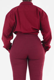 Dee Shirt (Wine) [SAMPLE]