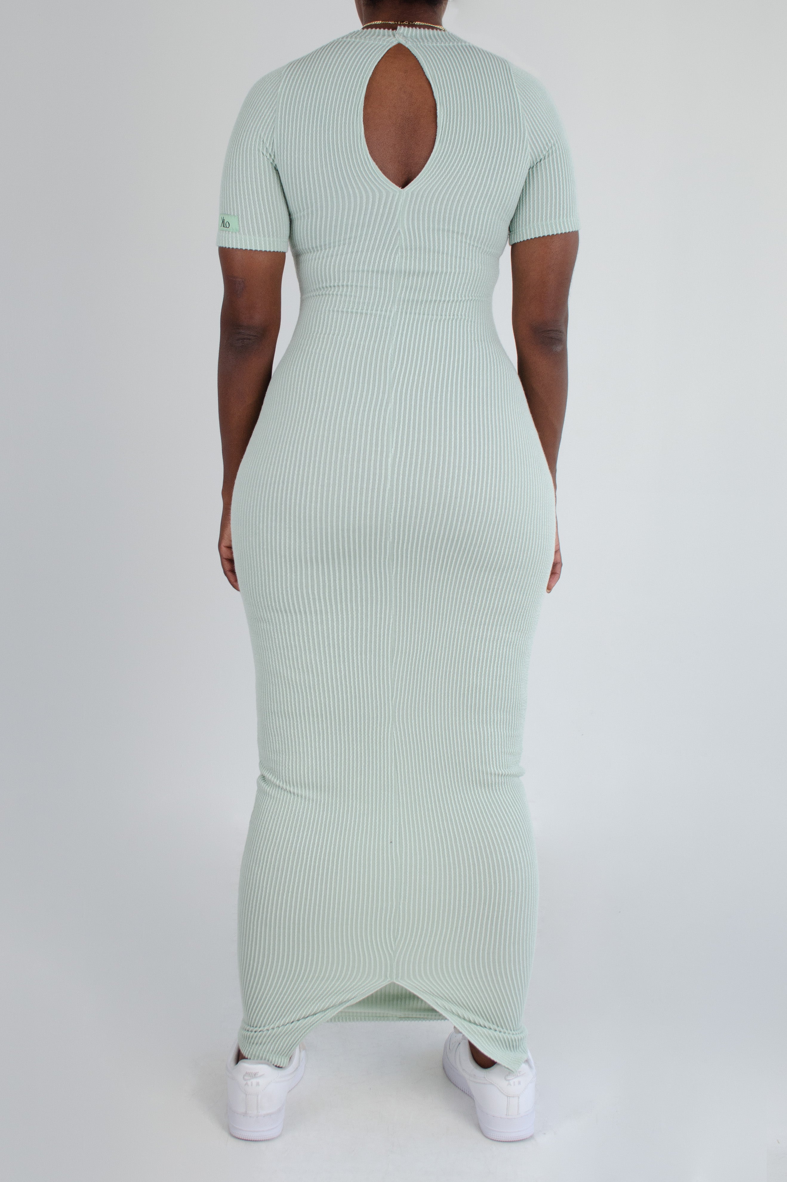 Deni Dress (Frosty Green)