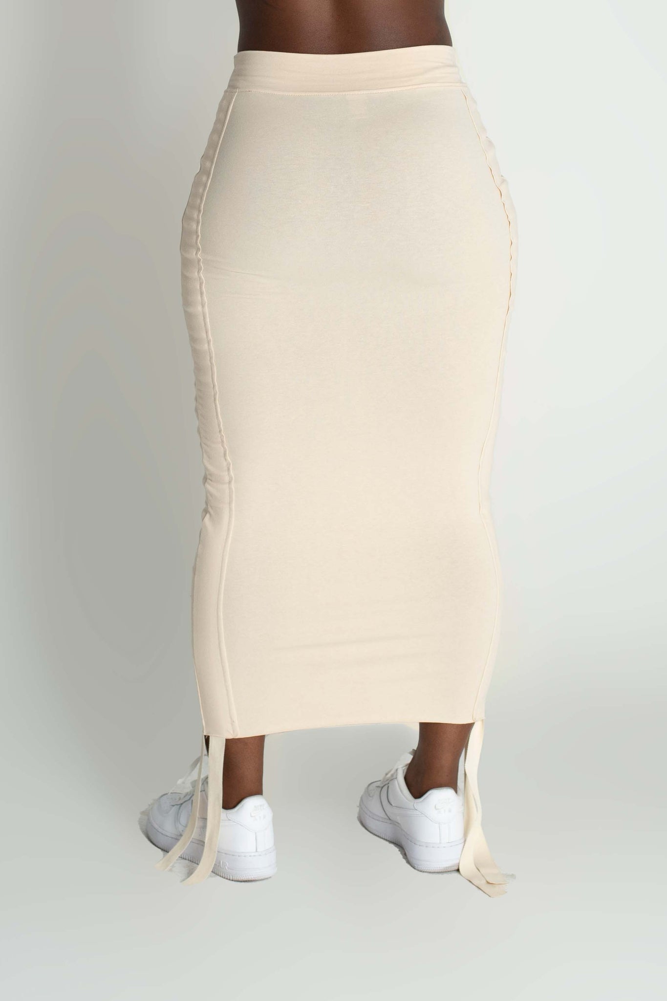 Kelly maxi skirt (Cream)